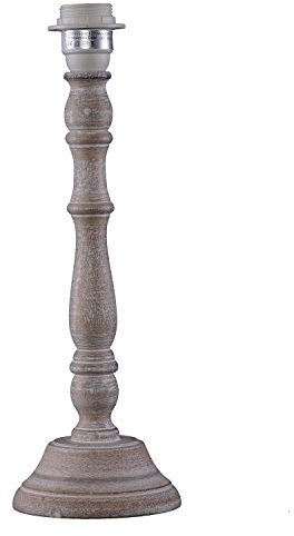 Dirk Davids Leuchten GmbH Tischleuchte Holz Antik Weiß Gewischt Boston 1745530