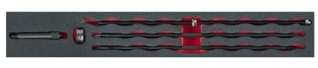 KS Tools 152.1640 Universal Glühkerzenspitzen-Ausbohrsatz M8 x 1, 0