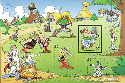Prophila Collection BRD (BR.Deutschland) Block80 (kompl.Ausg.) Ersttagssonderstempel gestempelt 2015 Asterix (Briefmarken für Sammler) Comics