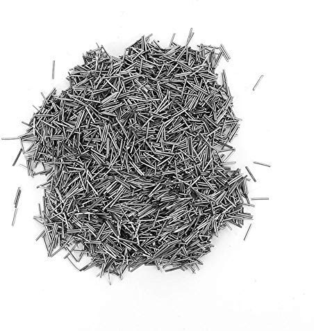 Betued Aghi per lucidatura in Acciaio Inossidabile, Kit di Strumenti pratici per Gioielli riutilizzabili da 0,6 mm