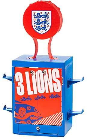 Numskull Official England National Football Team Blue Gaming Locker, Controller Holder, Headset Stand for PS5, Xbox Series X S, Nintendo Switch - Official England Football Merchandise