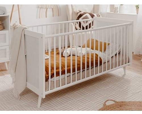 DEINE TANTE EMMA 003239 DILI 66B weiß Babybett Kinderbett Kinderzimmer Jugendzimmer ca. 70 x 140 cm