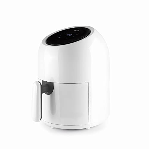 Lacor - 69509 - Friggitrice senza olio Vitalcook, Friggitrice ad aria con tecnologia TotalCook, Friggitrice ad aria con ricettario in 3 lingue, display digitale, 1000 W, Capacità 3 L