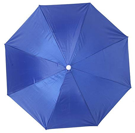 ANKROYU Chapeau De Parapluie De Pêche De 65 Cm Pliable Chapeau De Pluie De Soleil Flexible, Parapluies Mains Libres pour la Pêche, Le Jardinage, Le Golf, Le Parasol en Plein Air(Camouflage)
