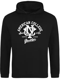 AMERICAN COLLEGE USA Unisex Kid's Sweat Hoodies Enfant Garçons Et Filles Hooded Sweatshirt