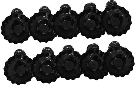 BUGUUYO Kerzenhalter Set Für Weihnachten 10 Stücke Metall Kerzenständer Clip Baum