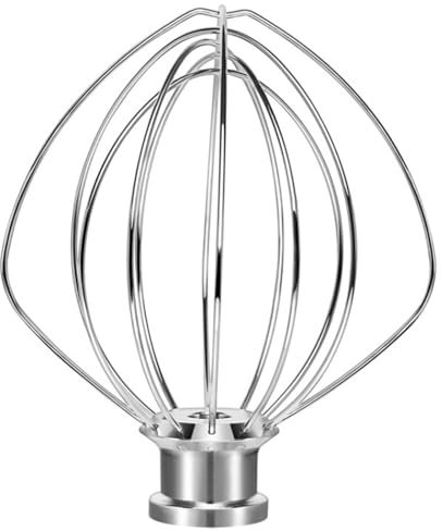 Fouet à 6 fils à tête inclinable pour remplacer les œufs K45WW en acier inoxydable pour crème et mayonnaise