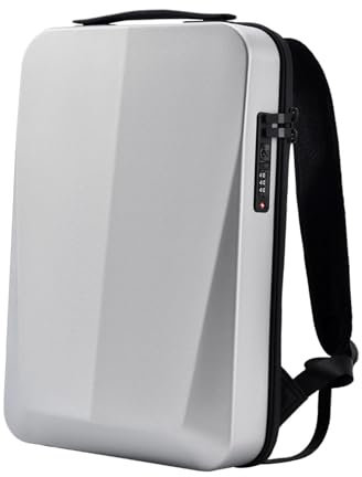 UxicRuya Travel Backpack for Men Women Business Bag Laptop Backpack Casual Daypacks Backpacking, White