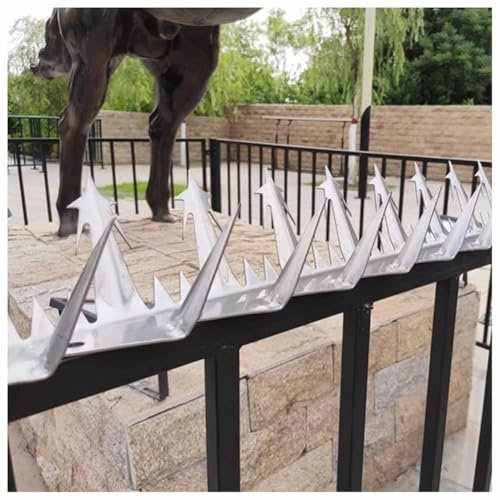 LXHELIVERY Spine Anti-Arrampicata -Punte Difensive per Recinzione di Sicurezza per Canale di Condotta Spine per Tubi di Scarico per Recinzione da Giardino, Tetto, Davanzale E Muro