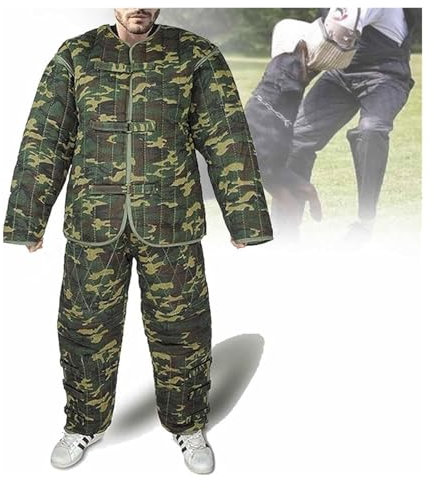 TAIPINGOZ Beißanzug für Hundetraining, Schutzkleidung for das Hundetraining, Ganzkörperschutz for Trainer, Hundebeißanzug