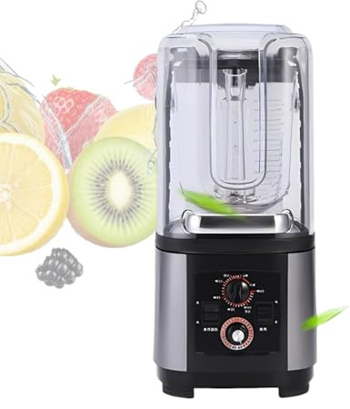 Mixeur Milkshake 2200W 2L, Blender Haute Vitesse Polyvalent, Mixeur Pour Smoothie, Glace Pilée Et Jus, Auto-Nettoyant, Robuste Pour Bar, Café Et Maison