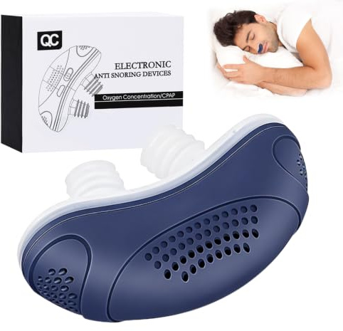 Appareil anti-ronflement contre le ronflement - Appareil anti-ronflement pour homme et femme - Appareil ergonomique anti-ronflement - Pour arrêter le ronflement - Pour mieux dormir - Silicone