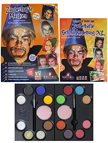 EULENSPIEGEL Schminkpalette Zauberhafte Masken 22 Teile