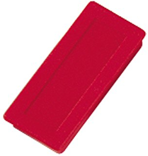 Dahle Bürotechnik Magnet 23 x 50 mm Dahle 95850, 23 x 50 mm x Höhe 8 mm mm, 1000 g, rot