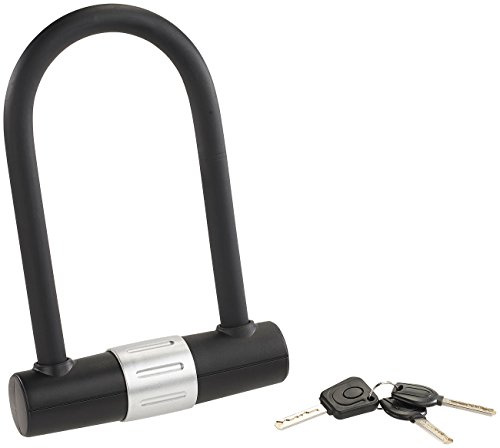 AGT Bügelschloss Fahrrad: Extrastabiles Bügelschloss, 16-mm-Stahl, spezialgehärtet (Fahrradbügel Schloss, Fahrrad-Faltbügelschloss, Roller)