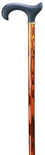 Gastrock Holz Gehstock Softgrip Derby ergonomisch - Der edle Bentley
