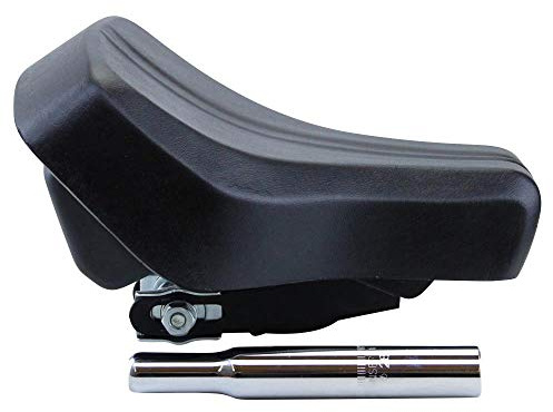 Citomerx Original Sattel + Sattelstange Jogging Sitz mit Werkzeugfach Mofa | Passend für Hercules Prima M 1 2 3 4 5 6 Optima HR
