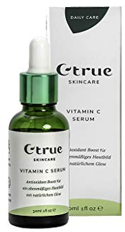 10% Vitamin C Serum für Gesicht mit Vitamin E+Hyaluronsäure+Aloe Vera | 96% Bio Natürliche Inhaltsstoffe | Glow Anti-pigment Serum