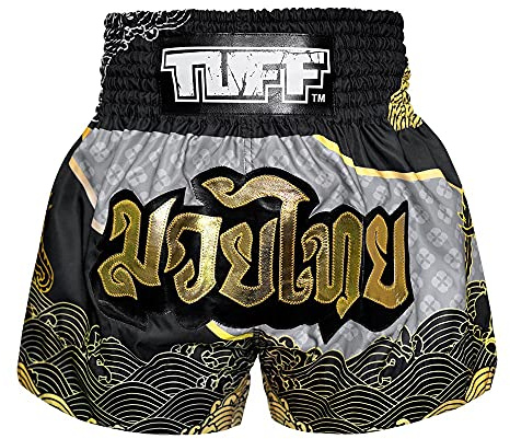 Tuff Sport Muay Thai shorts boxningsshorts traditionella stilar MMA träning kickboxning