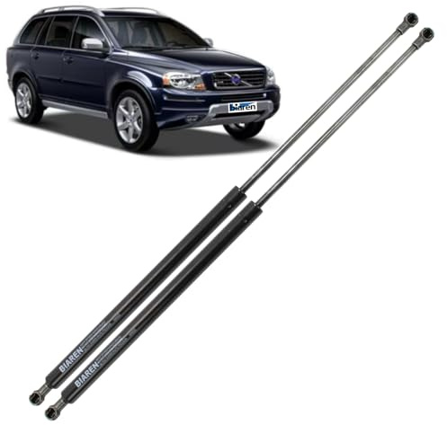 BIAREN Lot de 2 vérins à gaz pour hayon arrière pour Volvo XC90 MK1 275 2002-2014 Système de levage 380 (N) 469 mm - 30634580