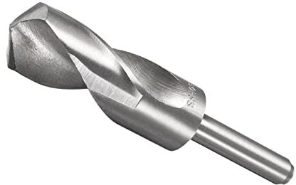 CoCud Ridotto Stelo Trapano Punta, 30mm Taglio Tagliente 1/2 Stelo, Alta Velocità Acciaio 4241 Lucidato Elicoidale Trapano Punte per Alluminio Rame Legno Plastica