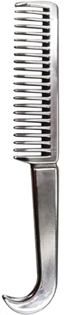 Pettine per Criniera di Cavallo, Pettine per Animali Domestici, Professionale, Leggero, Efficace per La Rimozione del Pelo in Eccesso, Strumento per M