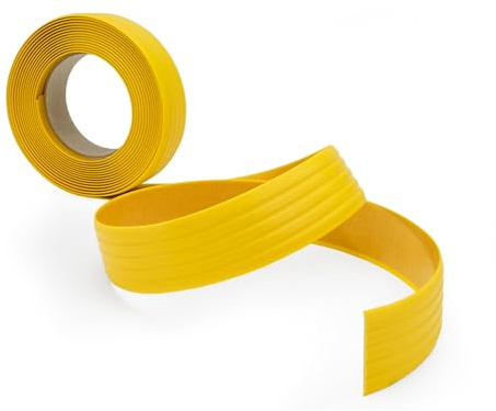 Quest Halkskyddsremsa PVC självhäftande 35mm – gul, 5 m