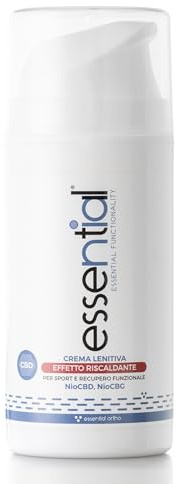 ESSENTIALNIO Ortho- Crema Riscaldante Muscoli Sportiva con Attivo Funzionale, Arnica e Oli Essenziali, Crema Lenitiva per Sport e Recupero Funzionale - Dona Sollievo da Affaticamento Muscolare, 100ml