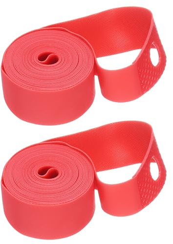 sourcing map 2pcs Bicycle Rim Strip 700C x 18mm PVC Bike Tire Liner Bicycle Wheel Rim Tape Inner Tube Tape Anti-Scratched Guard Cushion Pad Protector for Road MTB Mountain Bike