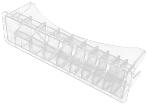Caja Contenedora para Barbería de Plástico para Peine Guía de Cortadora | Protección Máxima, Diseño de Posicionamiento Seguro, Práctico y Fácil de Operar