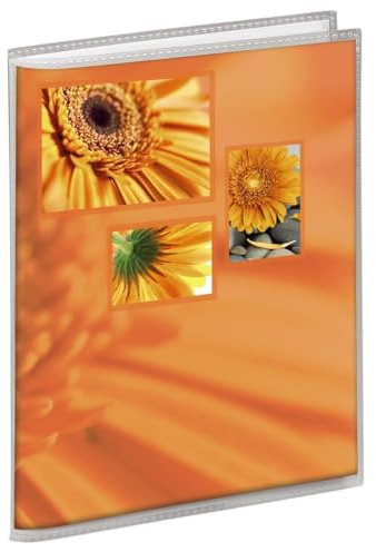 Hama Singo Softcover-Album für 24 Fotos mit einer Größe von 13 x 18 cm, sortiert nach Farbe