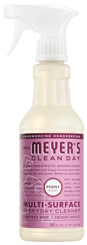 Mrs. Meyer's Clean Day Multi-surface Everyday Cleaner, Peony, 16.0 Fluid Ounce