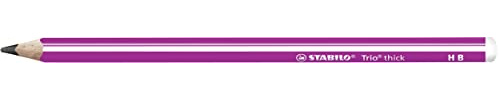 Bleistift - STABILO Trio dick in pink - Einzelstift - Härtegrad HB