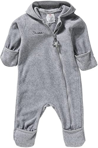 Sterntaler Unisex Baby Overall, Grau (Silber Melange), 86