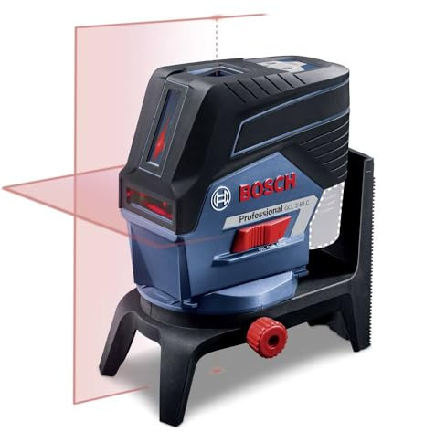 Bosch Professional 12V System Linienlaser GLL 3-80 CG (Ohne Akku, Universalhalterung BM 1, m. App-Funktion, grüner Laser, Innenbereich, max. Arbeitsbereich: 30 m, Tasche, in L-BOXX)