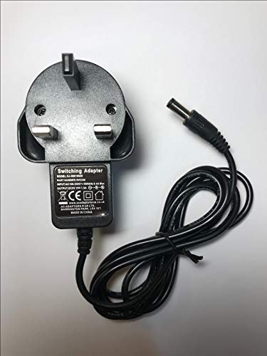 Replacement for Bush BDVD8310R 10 Portable DVD Player 9V 1A AC-DC Adaptor Power Supply Charger