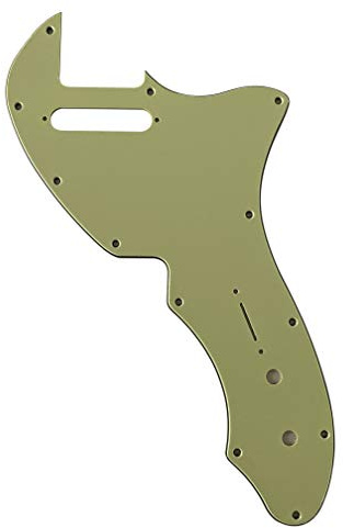 Passend für US Telecaster Thinline 69 Reissue Tele Style Gitarren-Schlagbrett (3-lagig, Vintage-Grün)
