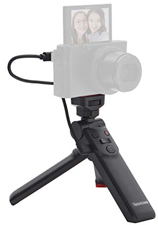 Newmowa Portable Remote Control Mini treppiede impugnatura per scatti a mano per Sony ZV1 RX100 VII M1 M2 M3 M4 M5 M6 M7 A6000 a6100 a6300 A6400 A6500 A6600