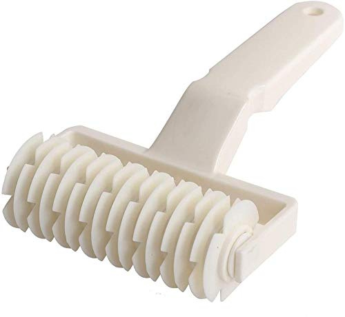 Aeromdale 1 cortador de rodillos de enrejado para masa de pan, galletas, pizza, pastelería, herramienta útil para hornear.