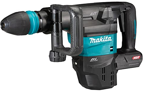 Makita HM001GZ02 Akku-Stemmhammer 40V max. (ohne Akku, ohne Ladegerät) im Transportkoffer inkl. AWS Funk-Adapter WUT01, Petrol