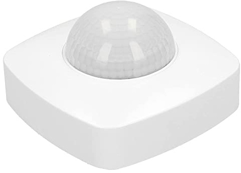 ORNO CR-255 Bewegungsmelder Innen und Außen 360 Grad IP65 Zusammenarbeit mit LED-Beleuchtung Lichtstärke LUX Anpassung