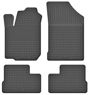Gummimatten Automatten Gummifussmatten Gummi Fußmatten Satz für Nissan Micra K12 Bj. 2003-2010 U_C-9