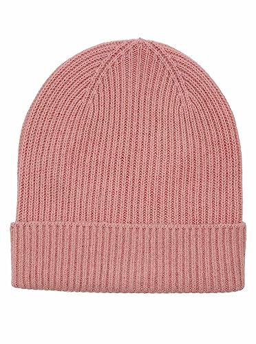 Zwillingsherz 100% Kaschmir Beanie – Strickmütze aus Cashmere – Hochwertige Grobstrick Mütze für Damen – Wintermütze One Size – Weiche & warme Mütze – Premium Qualität für Herbst, Winter & Frühling