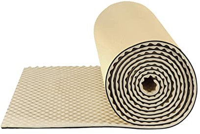 kqe Panneaux de Mousse Acoustique, Panneaux de Mousse Insonorisés Ignifuges de 3 Cm D'Épaisseur Rembourrage Insonorisant Auto-Adhésif Pour La Décoration Murale de La Pièce Et Le Traitement Acoustique/