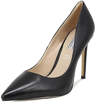 QUEEN HELENA Decollete Scarpe con Tacco a Spillo Eleganti a Punta Chiusa Donna K206 (Nero, 36)