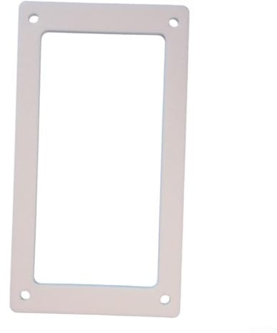 Zoegneer Keramikfaserdichtung Keramikfaserplatte weiße Keramikfaser-Dichtung mit Isolationseigenschaften 220 x 120 x 4 mm