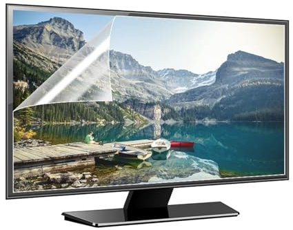 KEKSIS Anti-lumière Bleue Protecteur D'écran De Télévision pour TV 32-75 Pouces, Givré/Mat Anti-éblouissement/Anti Reflet/Anti-Rayures, Protections Écrans TV pour TV HD LCD, LED, 4K OLED Et QLED (C