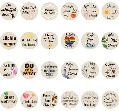24 Adventskalender Füllung Frauen 2026 Kleine Geschenke Holz Motivationskarten Glücksbringer Prüfung Neujahrsgeschenke Tisch Deko Pocket Hug für Weihnachten Geburtstag Silvester
