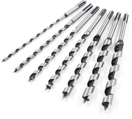 FonFou 7 STÜCKE 9 Zoll DIY Wand Lochsäge Bohren SDS Plus Langes Holzbohrer-Set 6-18 * 230 mm Holztürlochöffnung Holzbearbeitungsbohrer