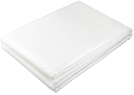 Folpus Lámina de Invernadero de Repuesto Resistente, Gruesa, Resistente a Intemperie, Transparente, para jardinería, e Invernadero, 13x35 Pies